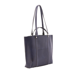 Borsa a spalla  unisex In Vera pelle Made in Italy 36x10x35 cm