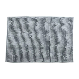 Tapis de bain Microfibre CHENILLE Gris clair MSV