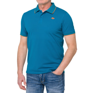 Polo de rayas Hot Buttered Mareeba Marino