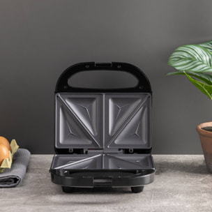 Bergner COPPER Sandwichera 750W con luces indicadoras y control de temperatura automático