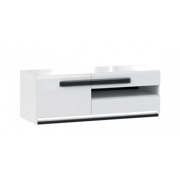 Meuble TV Blanc Laqué - SENSATION