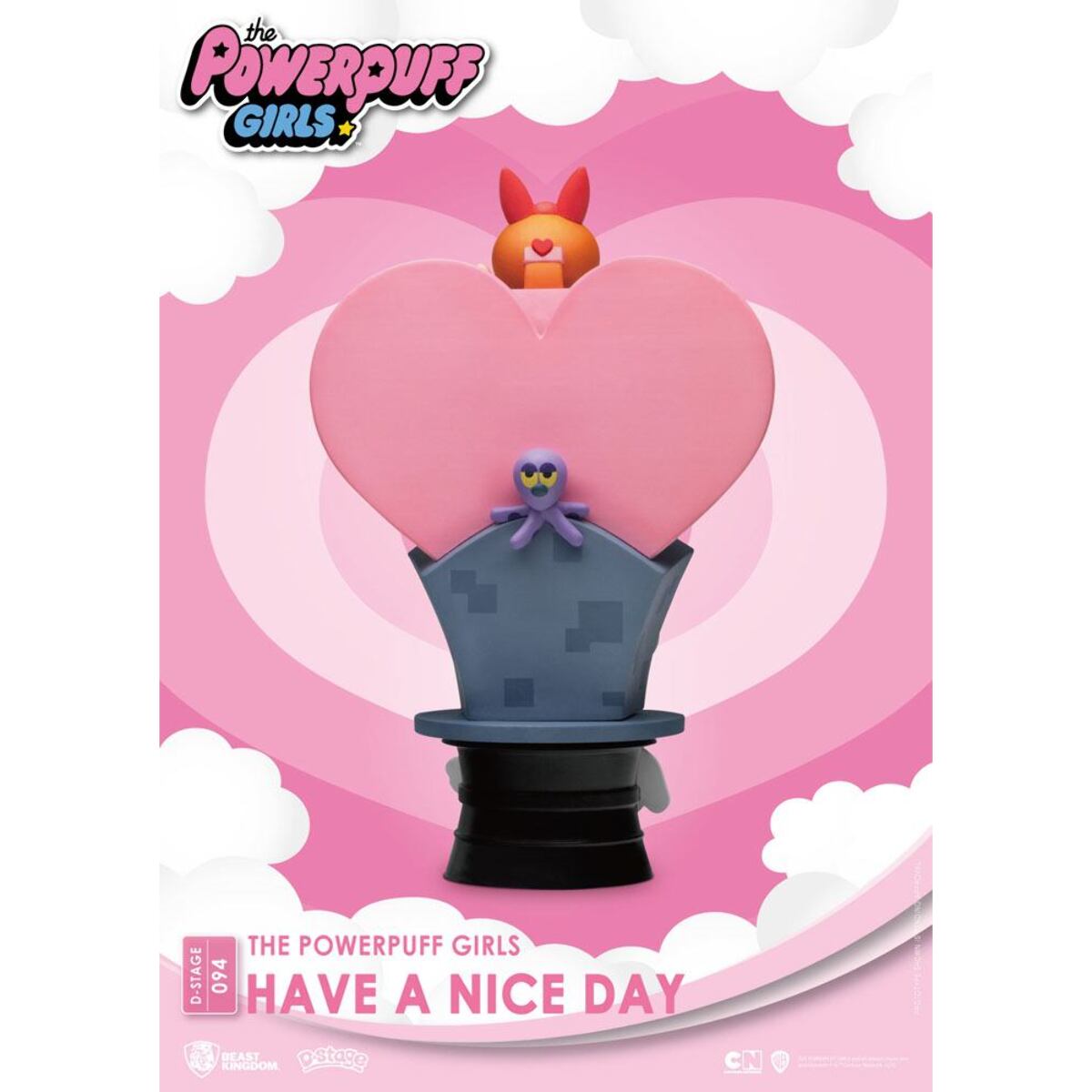 The Powerpuff Girls D-Stage PVC Diorama Have A Nice Day Standard Version 15 Cm Beast Kingdom Toys