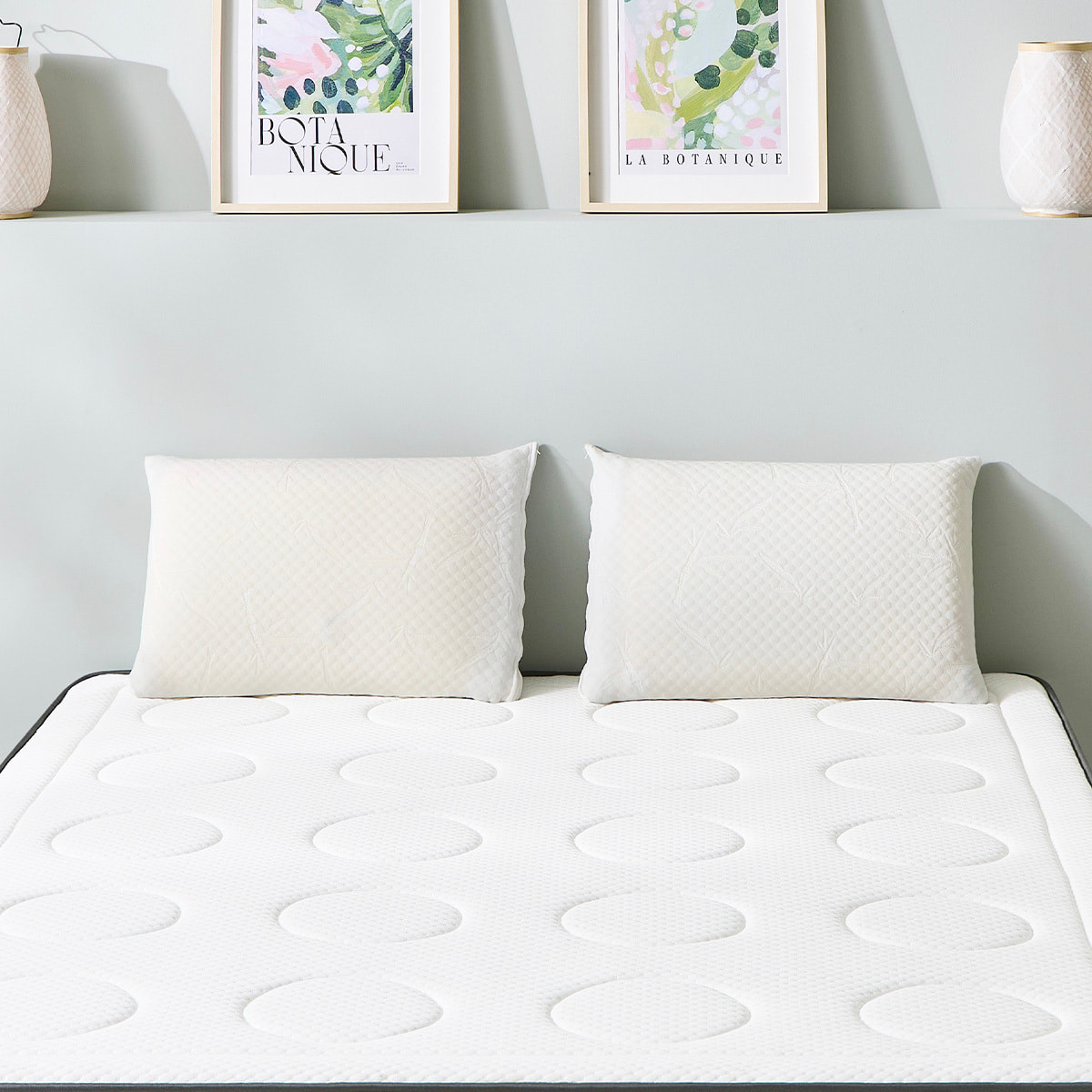 Ensemble Matelas Cristal avec sommier en métal