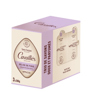 Délice de Figue - Savon Surgras 3x200g
