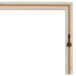3 petites étagères murales "Fixy" cube effet chêne gris