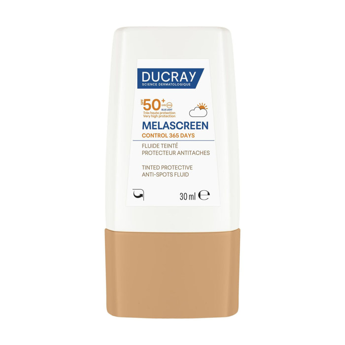 Melascreen Control 365 jours - Fluide solaire teinté 30 ml