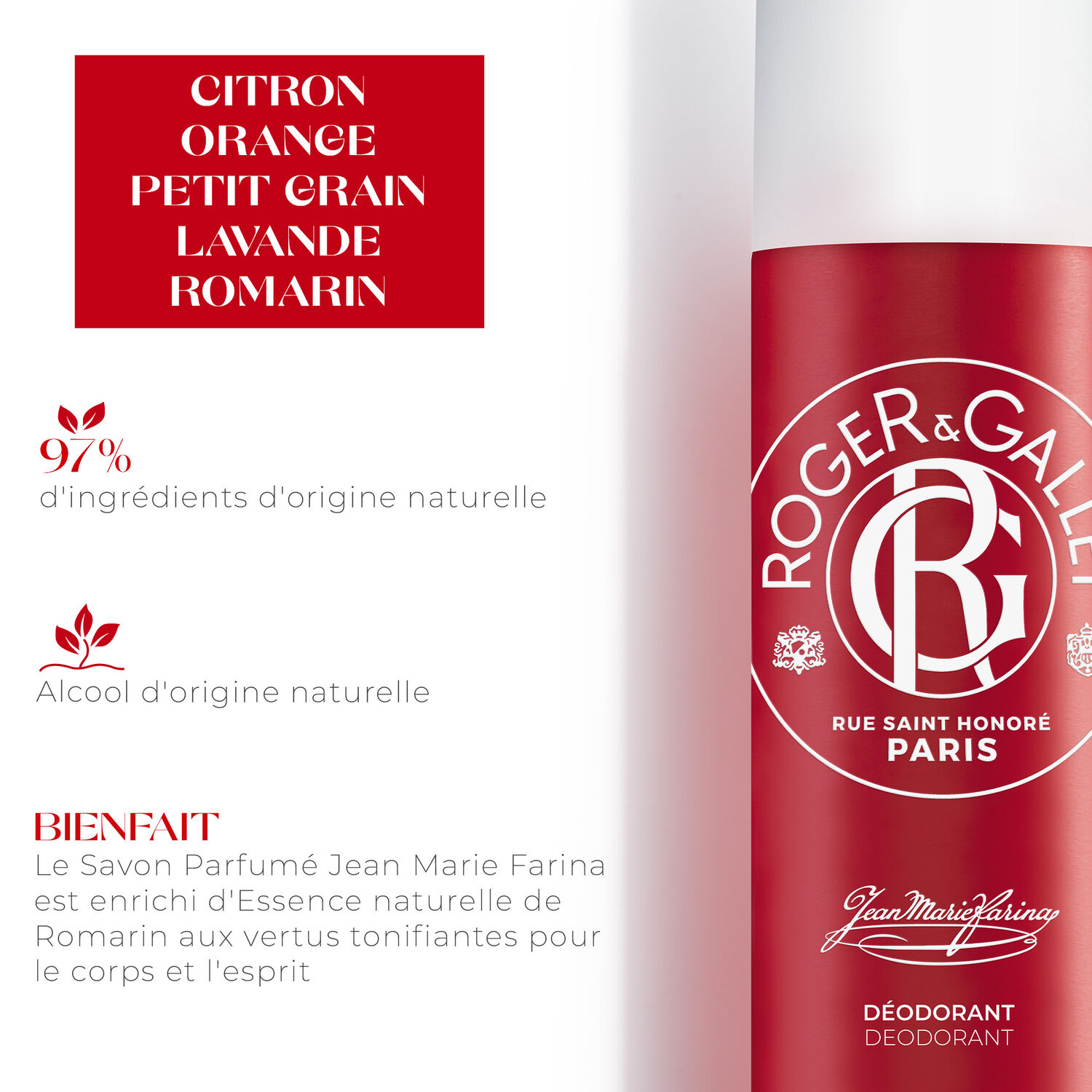Jean-Marie Farina - Déodorant 150 ml