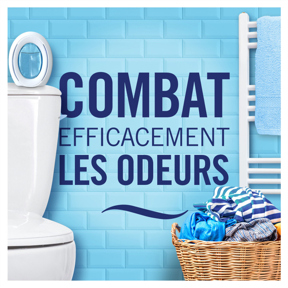 8 Desodorisants en Continu Pureté de Coton, Febreze Petit Coin