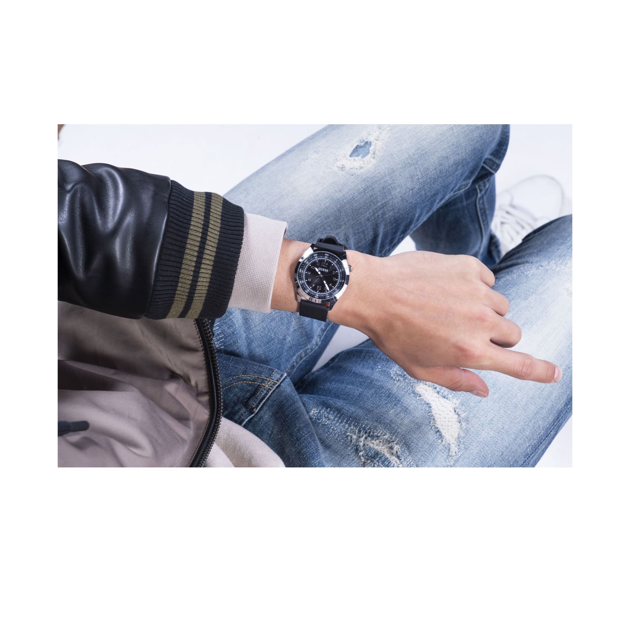 Guess Orologio Analogico Al Quarzo Max