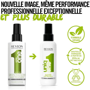 UNIQONE™ - Masque Spray Sans Rinçage 10 Bienfaits Thé Vert 150 ml