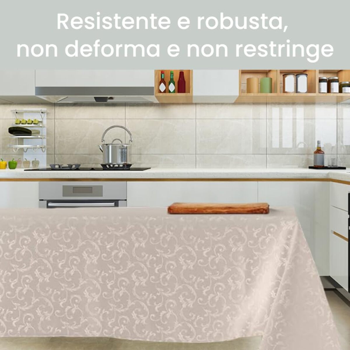 Tovaglia Antimacchia Rotonda, Impermeabile.