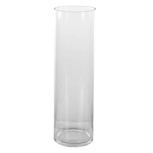 Vaso A Forma Di Cilindro In Vetro - Pezzi 6 - 10X20X10cm - Colore Incolore - Bianchi Dino -