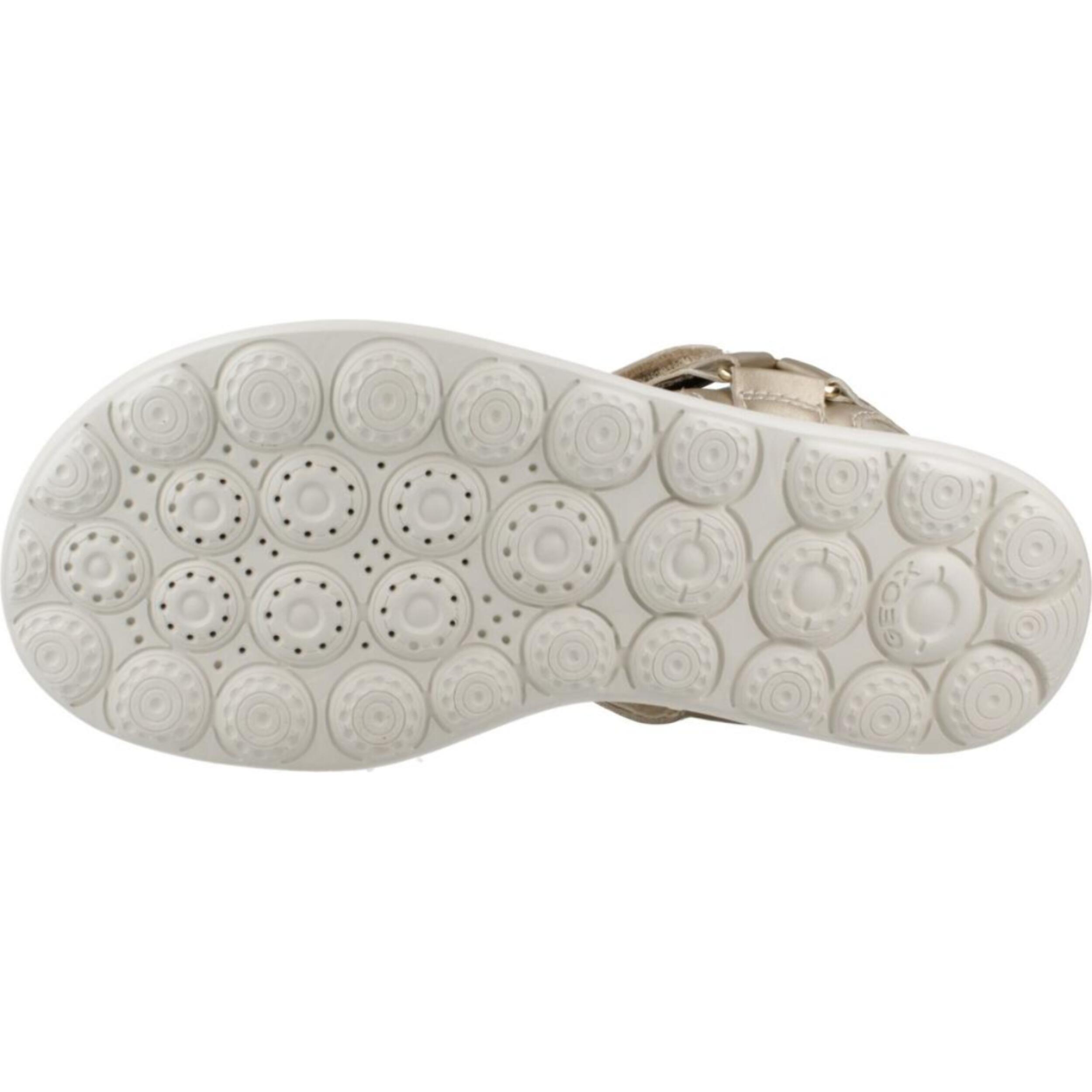 Sandalias Niña de la marca GEOX  modelo J SANDAL PUFFYPOP GI ORO