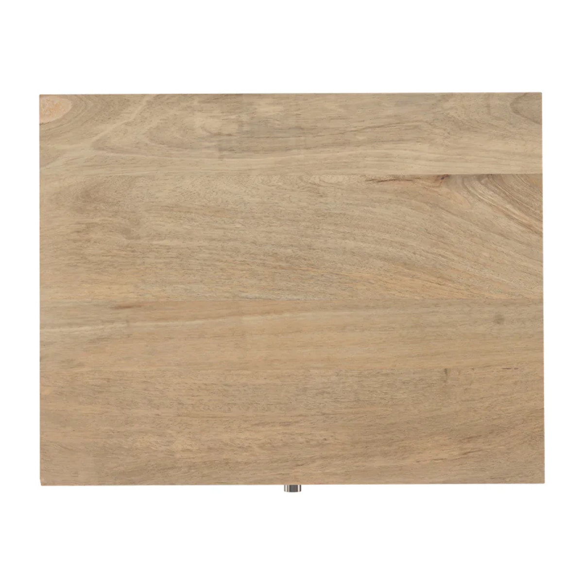 Table de chevet en bois de manguier gravé 2 tiroirs - Tiny