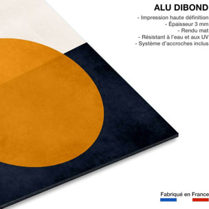 Tableau dessin mélodie de la vie Tableau alu Dibond