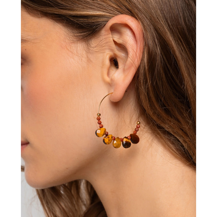 Pendientes aro de mujer