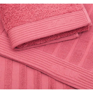 Alfombra de baño Maxim color rosa frambuesa 100% Algodón