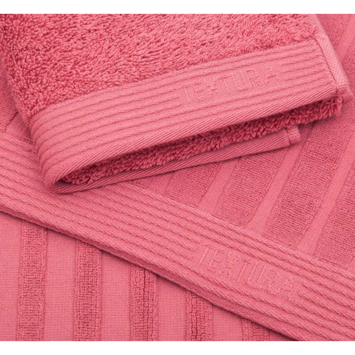 Alfombra de baño Maxim color rosa frambuesa 100% Algodón