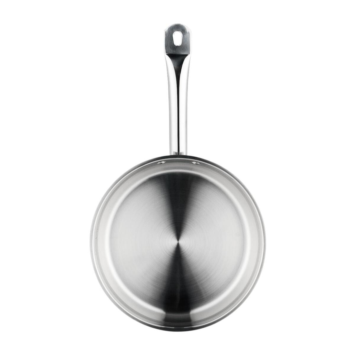 Poêle inox 24x5,5cm induction