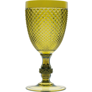 Set 6 Calici Excelsa – Diamond, Plastica Verde 39 cl