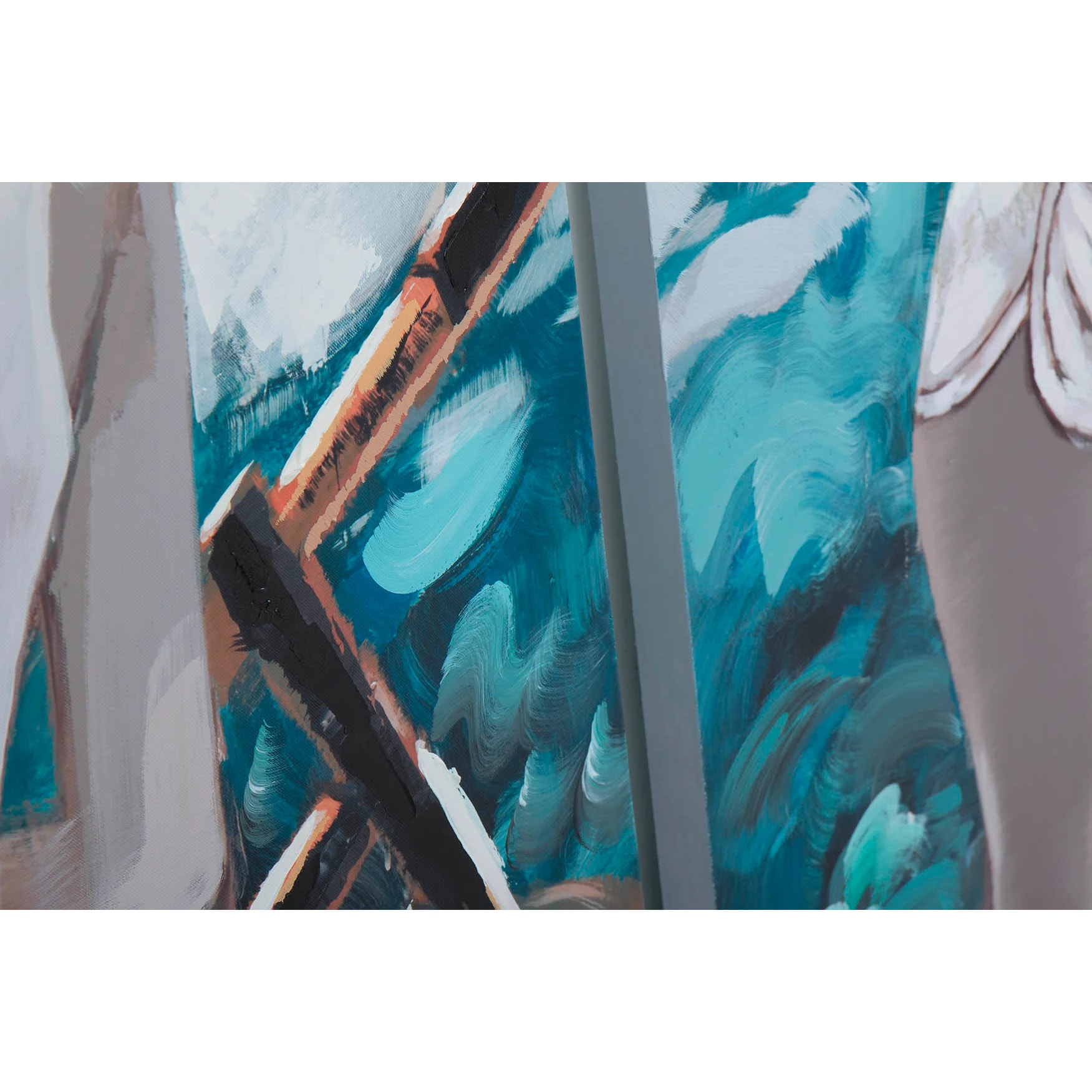Set 2 Lienzos 100x3x100 Cm