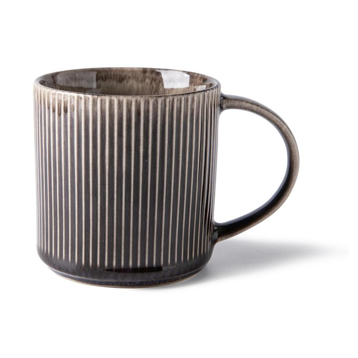 Lot De 2 Mugs Marron - ''cappuccino''