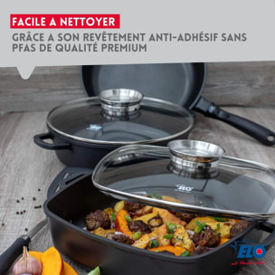 Faitout 20 cm sans PFAS Elo Alucast