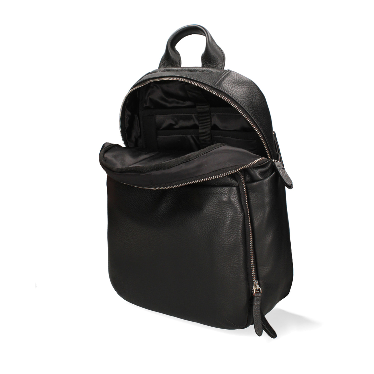 Zaino  da uomo In Vera pelle Made in Italy 26x39x16 cm