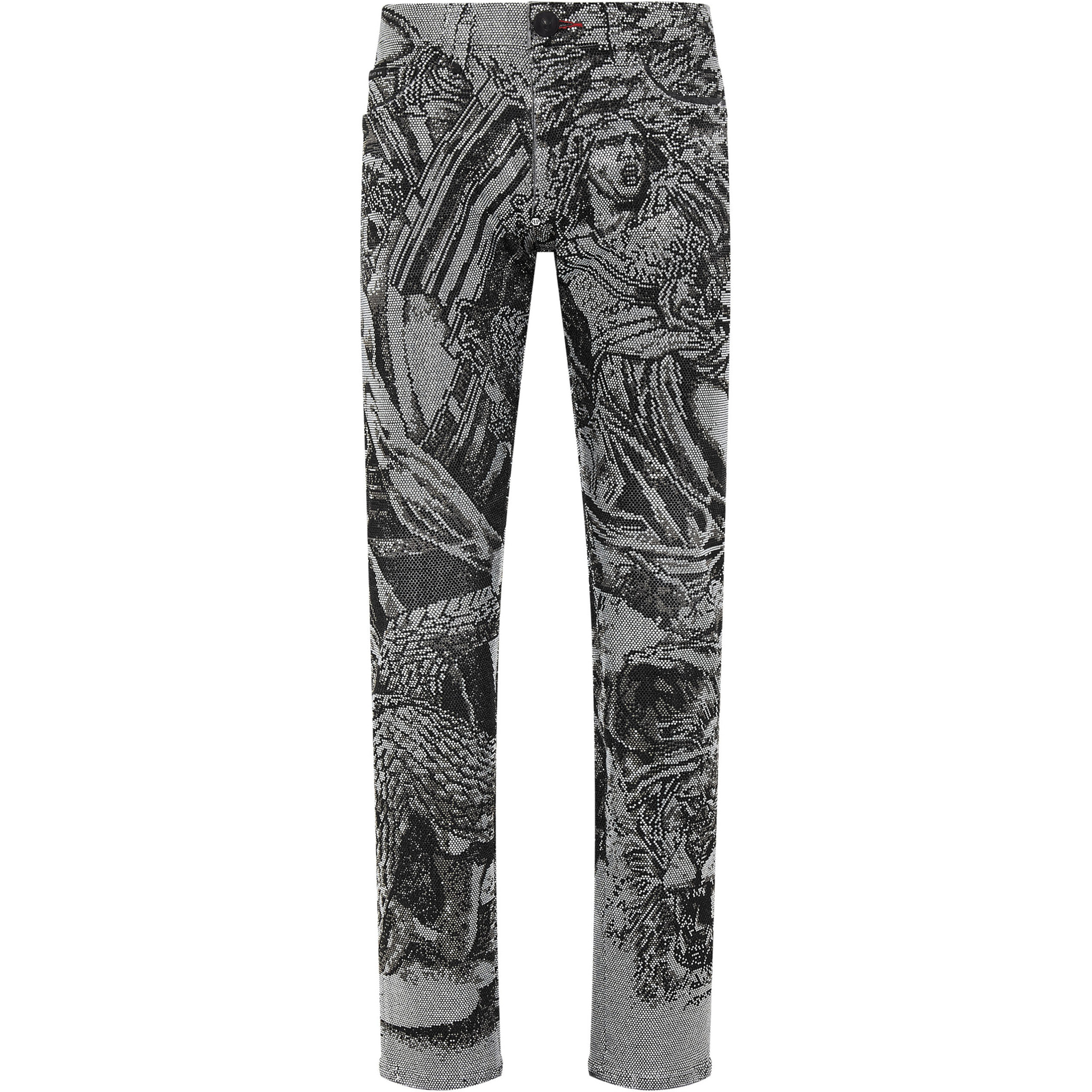PHILIPP PLEIN Vaqueros de corte recto TATTOO