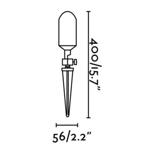 ANDY Lampe à piquer or satiné