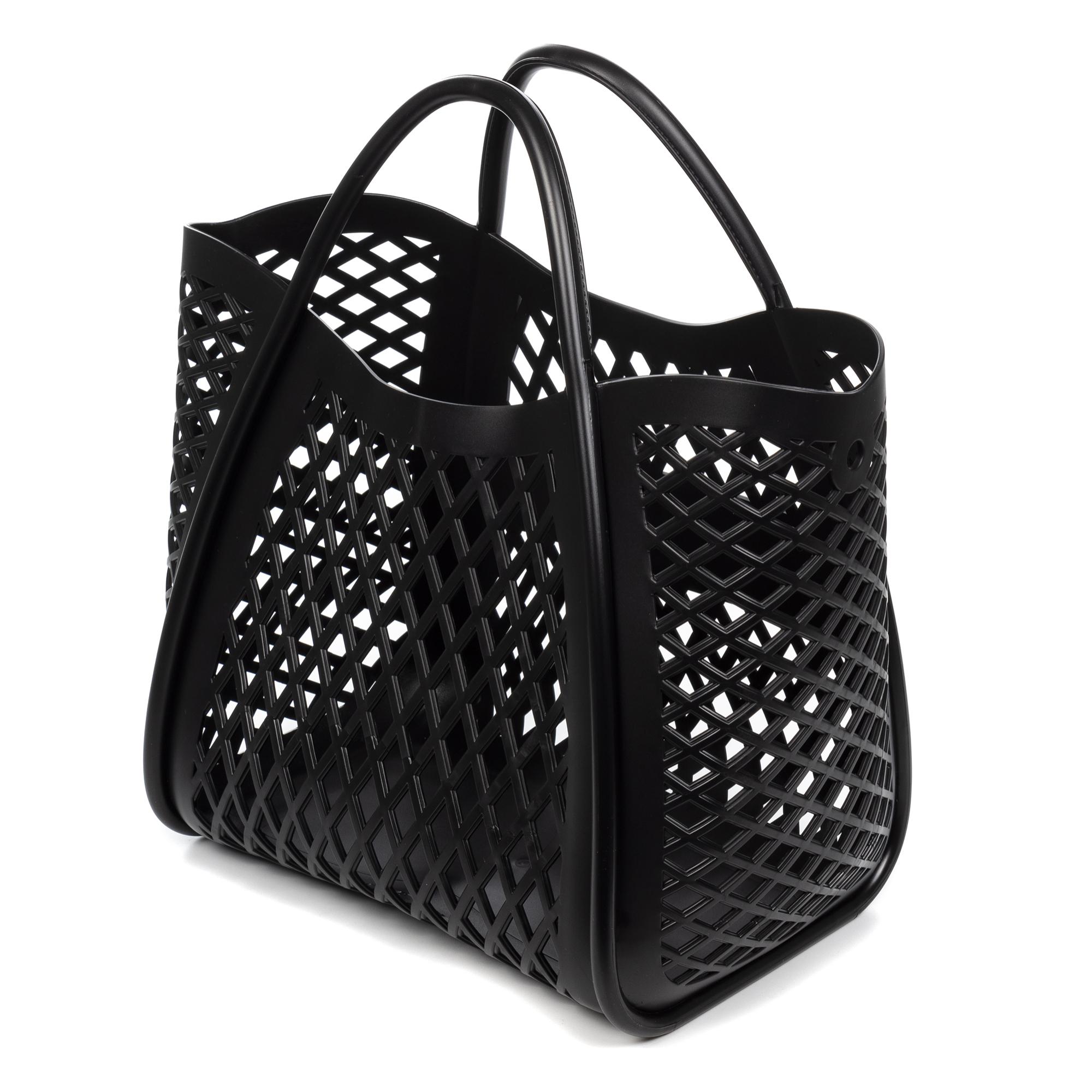 Borsa cestino Villamar Shopper. Pvc forato dal design esclusivo