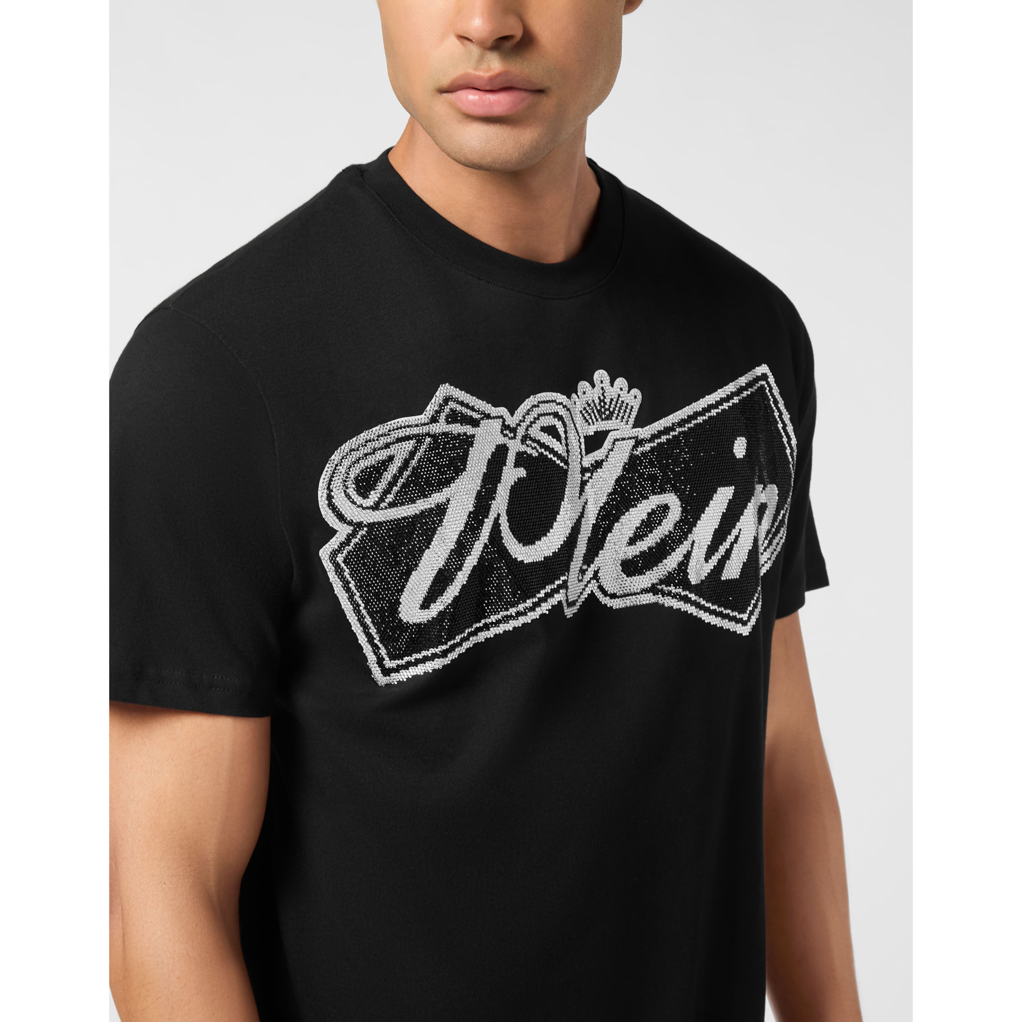 PHILIPP PLEIN Camiseta Cuello Redondo Ss