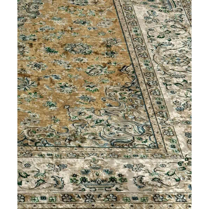 Tappeto Soggiorno Classico Orientale Colore Oro