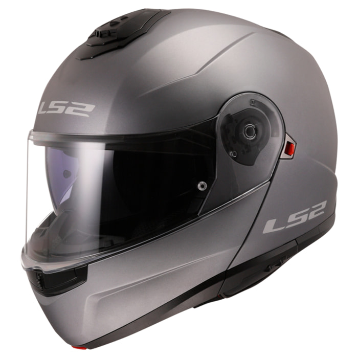 CASCO MOTO MODULAR LS2 FF908 STROBE II MATT TITANIUM (E22.06)