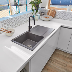 Evier Siluet 60 Almond CeramicPlus