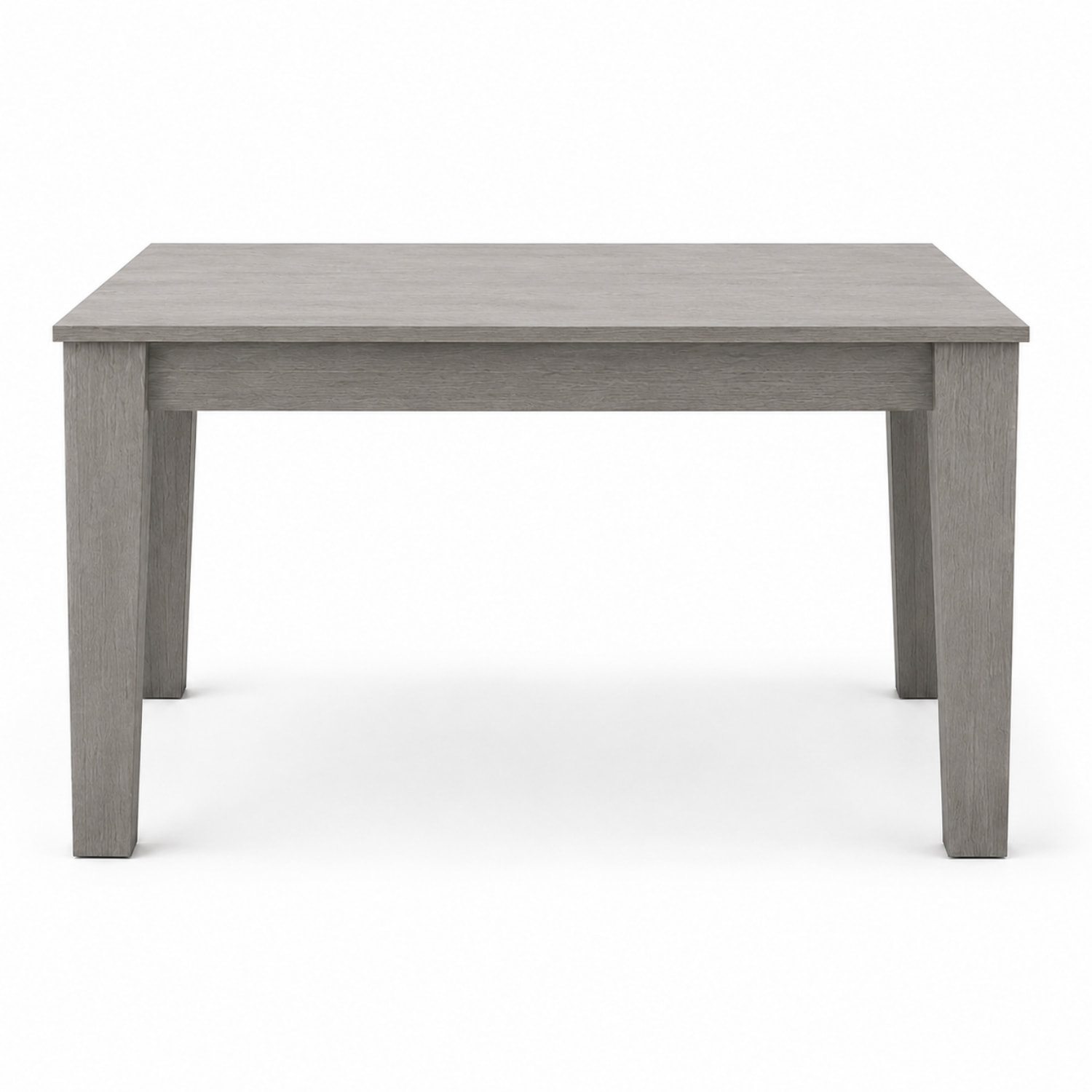 Tavolo da Pranzo Allungabile Da 160 A 220 Cm Gambe a Spillo Design Moderno 10 Posti Melaminico Estensibile Guide In Metallo Salotto Soggiorno Grigio
