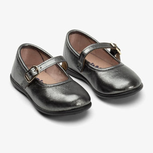 Mary Janes in  metallizzato per neonati