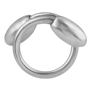 Anillo doble lágrima plata925 chapado