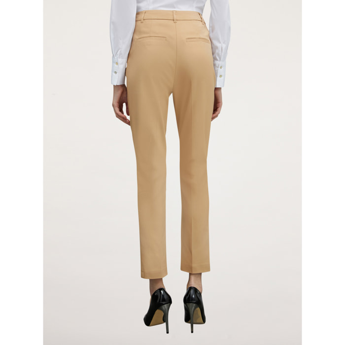 Motivi - Pantaloni regular stretch - Beige