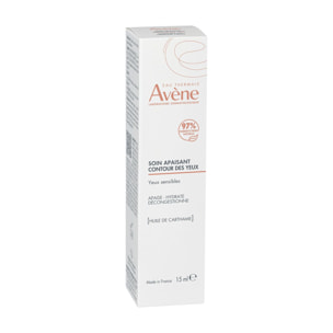 Soin Apaisant Contour des Yeux - Hydratant, Apaisant - Yeux Sensibles 15 ml