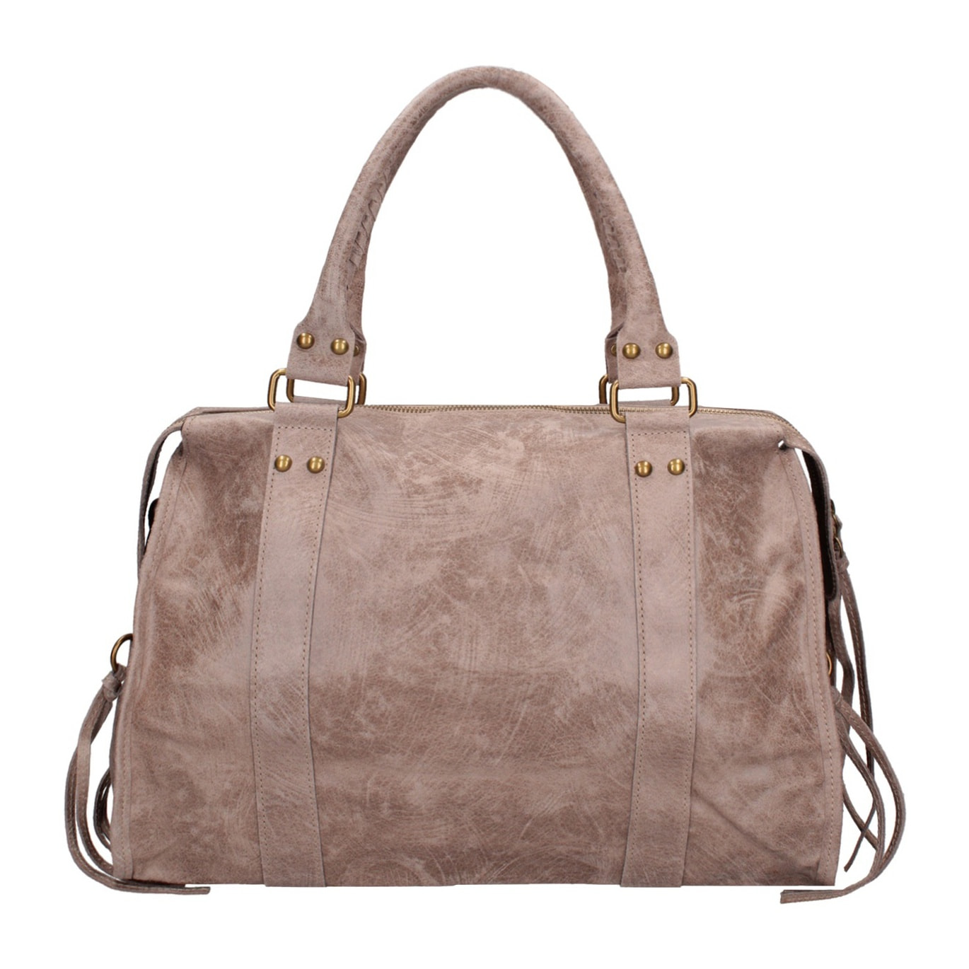 Borsa a spalla da donna - Modello Clara - Vera pelle - 41.0 x 28.0 x 13.0 cm