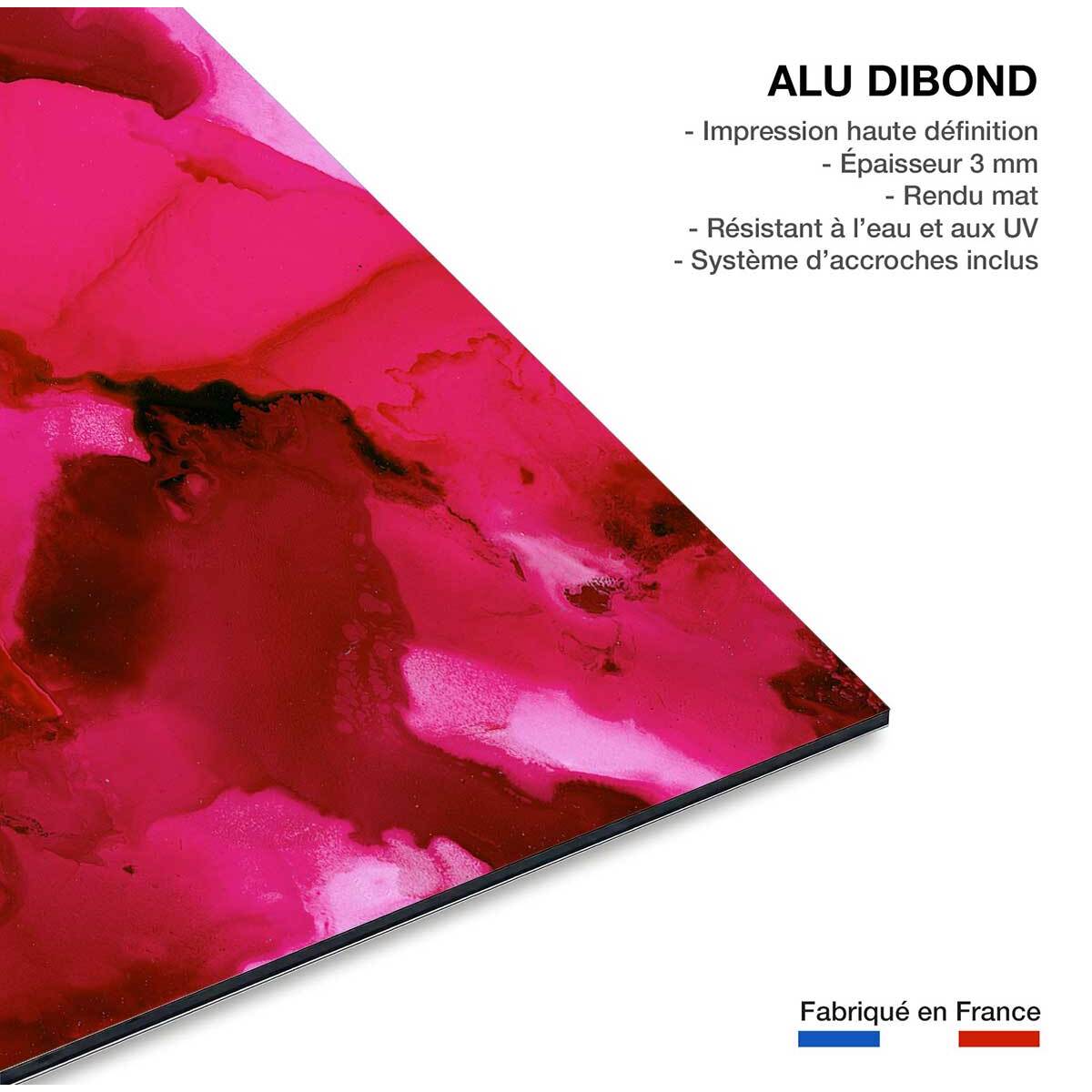 Tableau deco bloodstream Tableau alu Dibond