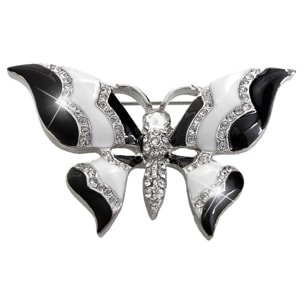 Broche Butterfly adornado con cristales de Swarovski