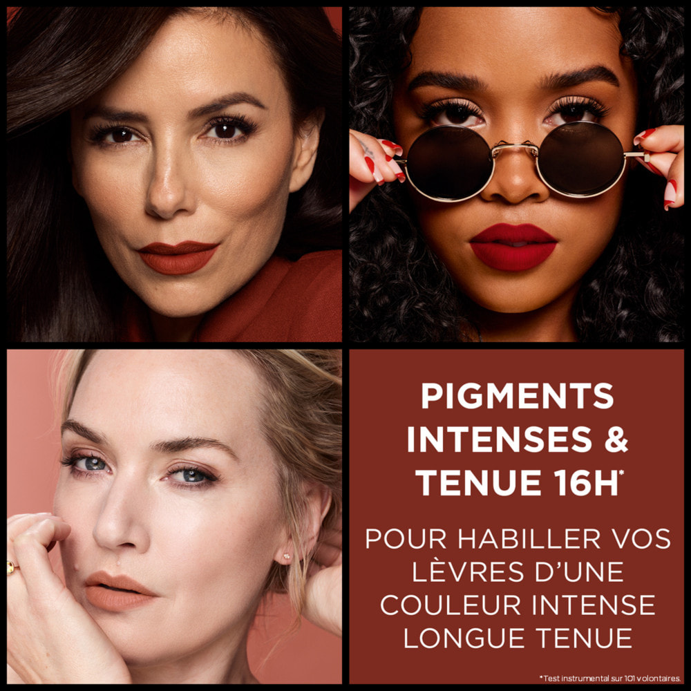 L'Oréal Paris Intense Volume Matte Colors of Worth 300 Rouge Confident 1.8g