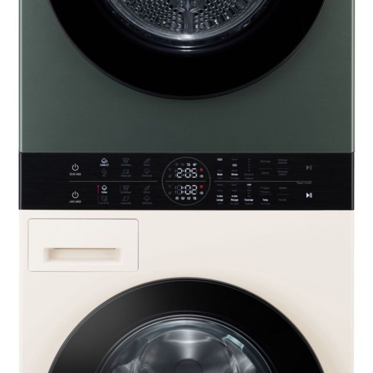 Lave linge séchant hublot LG F214WT8GRBE Washtower