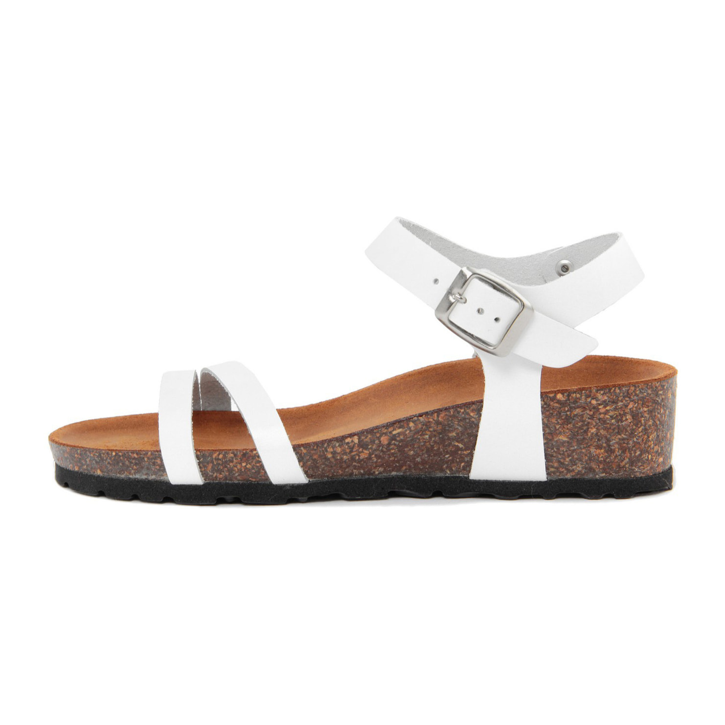 Sandalo flat Donna colore Bianco