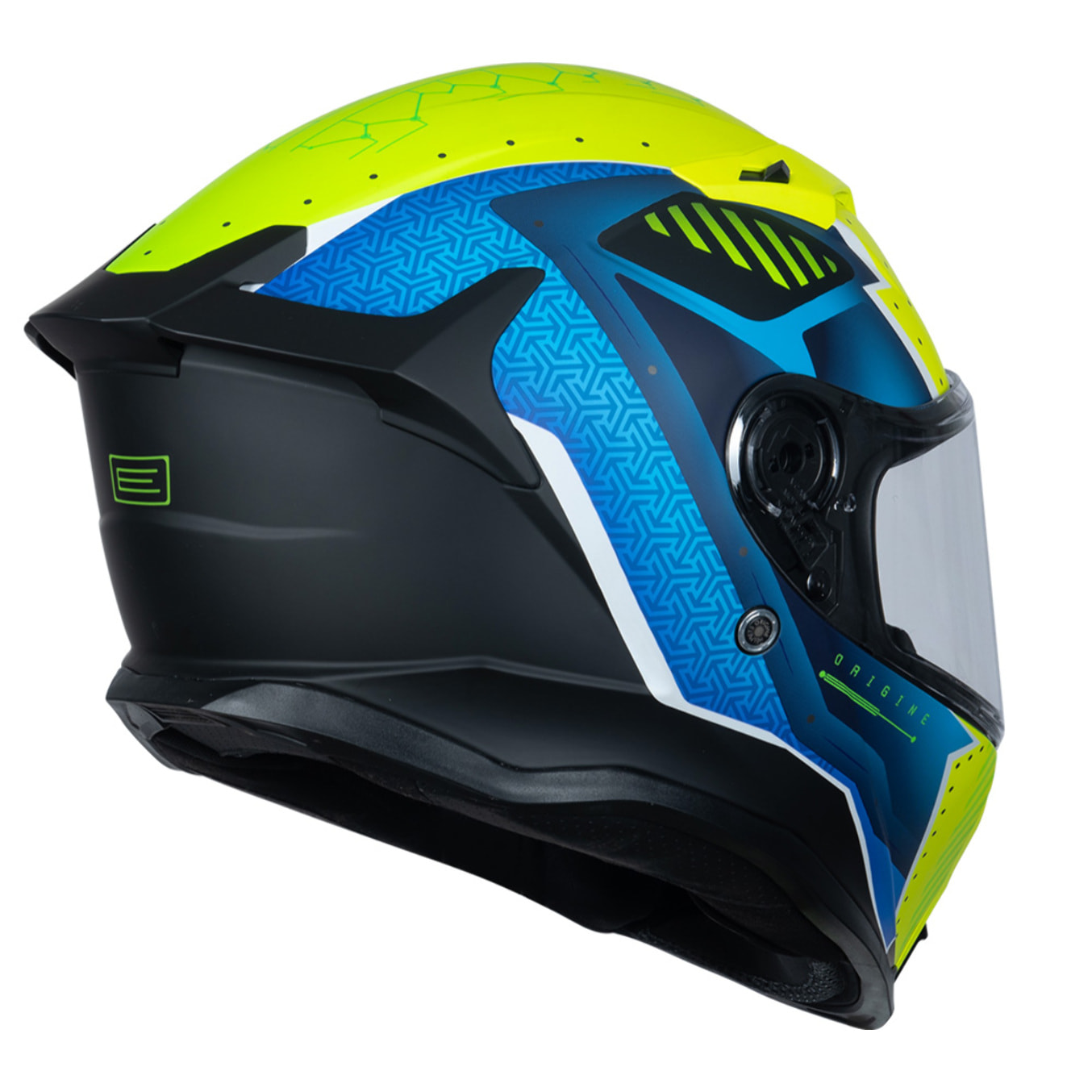 CASCO ORIGINE FORCE BUNKER FLUO YELLOW BLACK