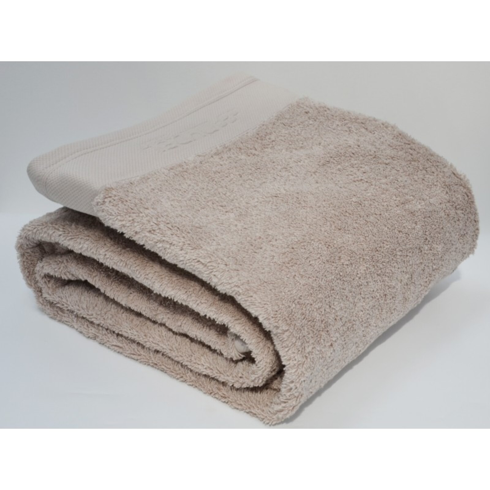 serviette de bain ORGANIC sable - 100 % coton bio 700 g/môì