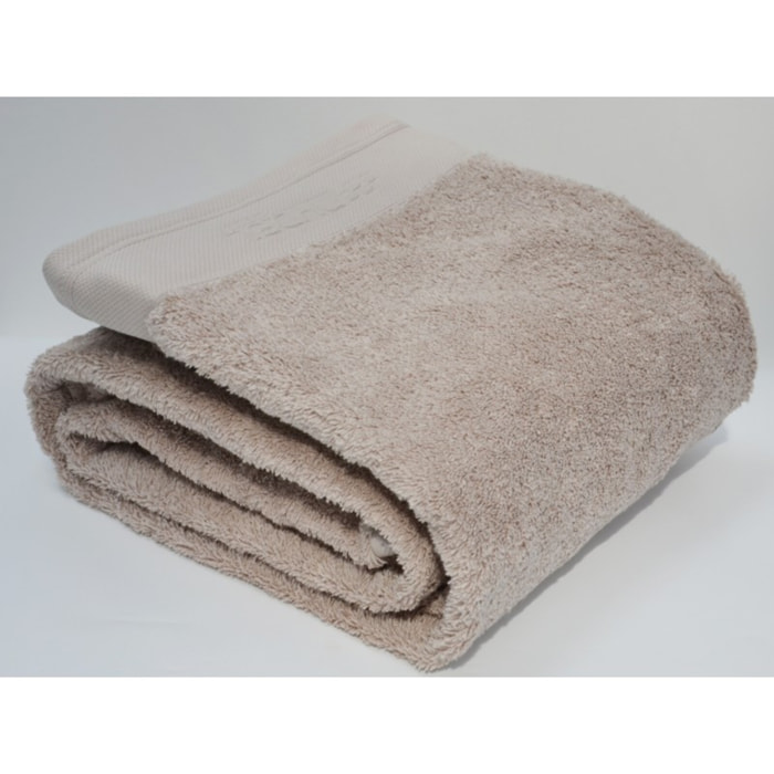 serviette de bain ORGANIC sable - 100 % coton bio 700 g/môì