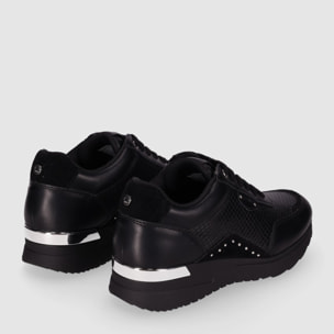 Deportivos - Negro - Tacón: Bajo